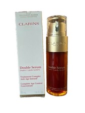 Clarins DOUBLE SERUM Hydric Lipidic System 1.6 fl oz / 50 ml NEW 142