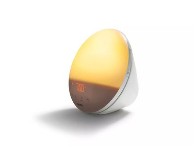 Wake-Up Light Tageslichtwecker Philips Sonnenaufgangssimulation 7 Wecktöne Radio
