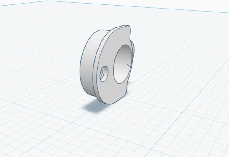 Team Associated TC4 Motor Mount #3930 for RC Car Part Replacement - Image 4 of 4