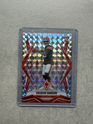 Shedeur Sanders RC Cleveland Browns Panini Phoenix Prizm NFL Football 2025