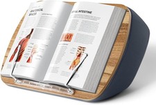 Lap Beanbag Book Stand for Hands Free Reading Comfortable Reading Pillow Stand