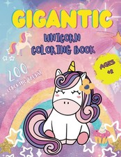 Gigantic Unicorn Coloring Book - Henderson, Cynthia - Very Good - See condit...
