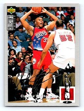 1994-95 Collector's Choice #35 Clarence Weatherspoon Silver Signature