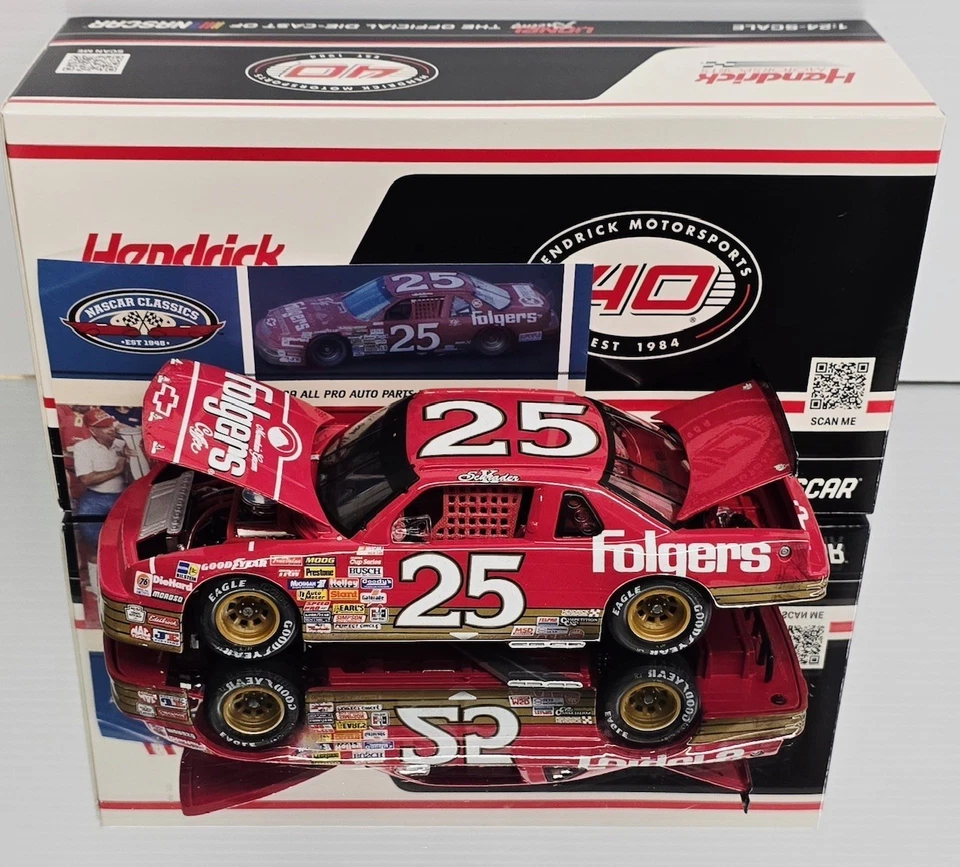 KEN SCHRADER 1989 CHARLOTTE WIN FOLGERS 1/24 ARC DIECAST - Image 2 of 4