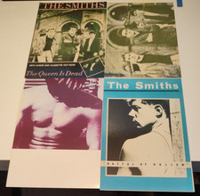 4 x Smiths Morrissey Postcards Salford Lads Club French Italian UK Queen Is Dead