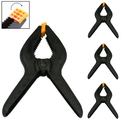 4 Stück XXL Klemmzwingen 235 mm Leimzwingen Set Federzwinge Einhandzwinge - Bild 1 von 4