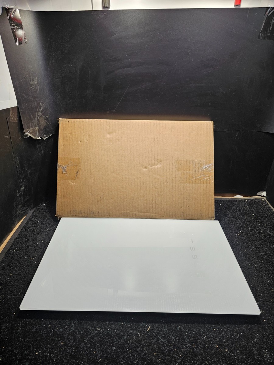 Tesla 1546936-00-J Powerwall 3 Glass Replacement Cover Tesla White