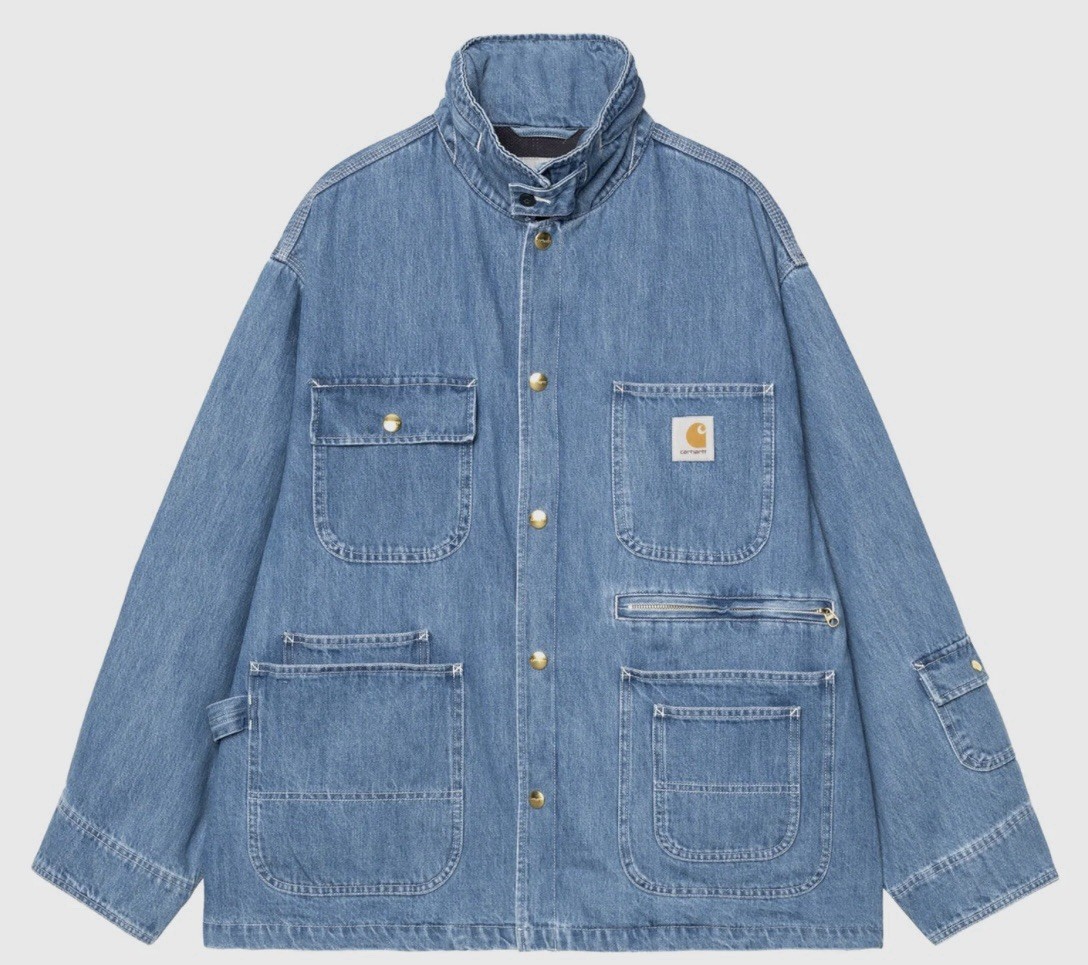 ジャケット・アウター INVINCIBLE CarharttWIP DENIM CHORE COAT CARHARTT WIP x INVINCIBLE DENIM CHORE COAT MAX | eBay