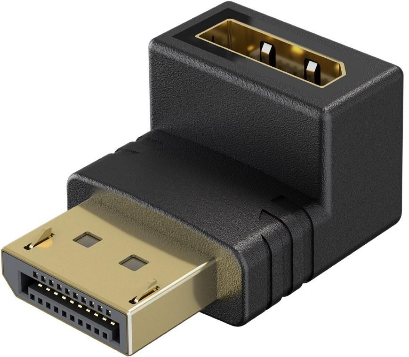 Goobay Displayport Adapter 8K (90° Haut) - Image 2