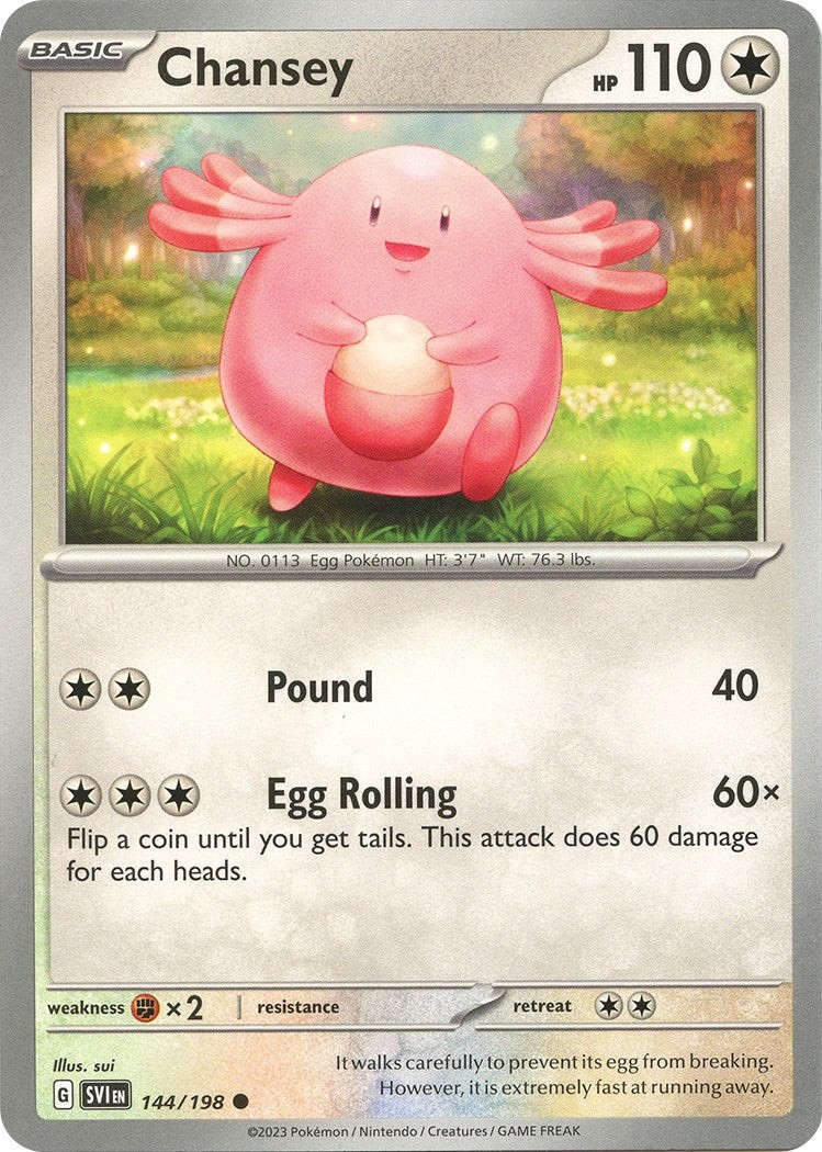 Chansey - 144 / English / Near Mint