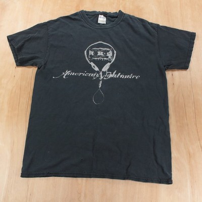 vtg y2k AMERICAN NIGHTMARE We Are lyrics noose t-shirt MEDIUM boston hardcore 