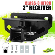 Rear w/o Receiver Class 3 Trailer Hitch Steps for Dodge Ram 1500 Classic 03-18