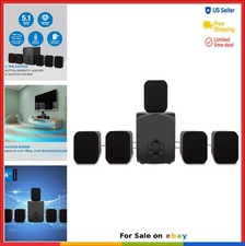 5.1 Channel Home Theater Speaker System 30W RMS Bluetooth Subwoofer 6 Speaker
