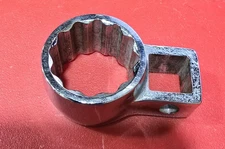 Snap-On Tools 1/2" drive SAE 7/8" 12 point Oxygen O2 sensor chrome socket S6150