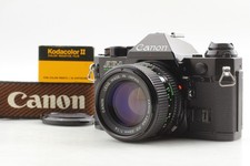 Exc 5 /Strap Canon Ae-1 program35mm Film Camera New FD NFD 50mm f1.8 Lens JAPAN