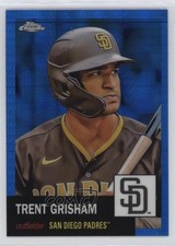 2022 Topps Chrome Platinum Anniversary Blue Prism Refractor Trent Grisham 02qo