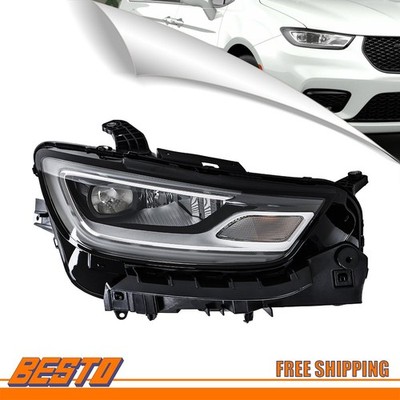 Headlight Clear Lens Projector Right Side For Chrysler Pacifica 2021-2023 LED