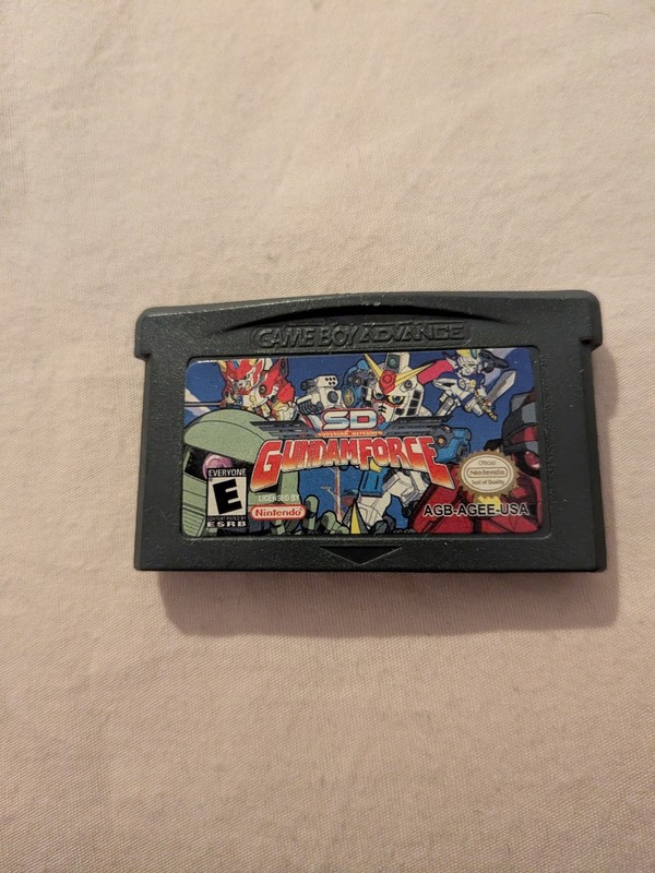 Nintendo Game Boy Advance cartridge Only for the game SD Gundam Force.