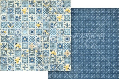 Graphic 45 Scenic Route Double-Sided Cardstock 12X12-Live To Travel