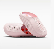 Nike Mind 001 Pregame Mules Men s Slip On Slides Pink Foam Silver Comfort