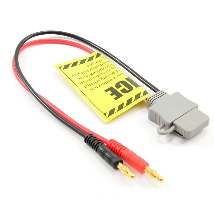 Etronix DJI Phantom 2 Charging Cable ET0287 4mm Bullet Bannana 14 AWG 30cm