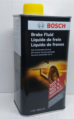 BOSCH ESI6-32N Brake Fluid Direct Replacement for DOT 3,4,5.1 - 1 Qt