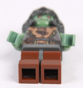Lego Troll Warrior 2 Minifigure Orc 7048 7038 7078 7097 Fantasy Era cas365