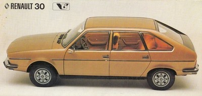 RENAULT 30 V6 R30 Kurz Anleitung Betriebsanleitung Tacho Prospekt Brochure 44