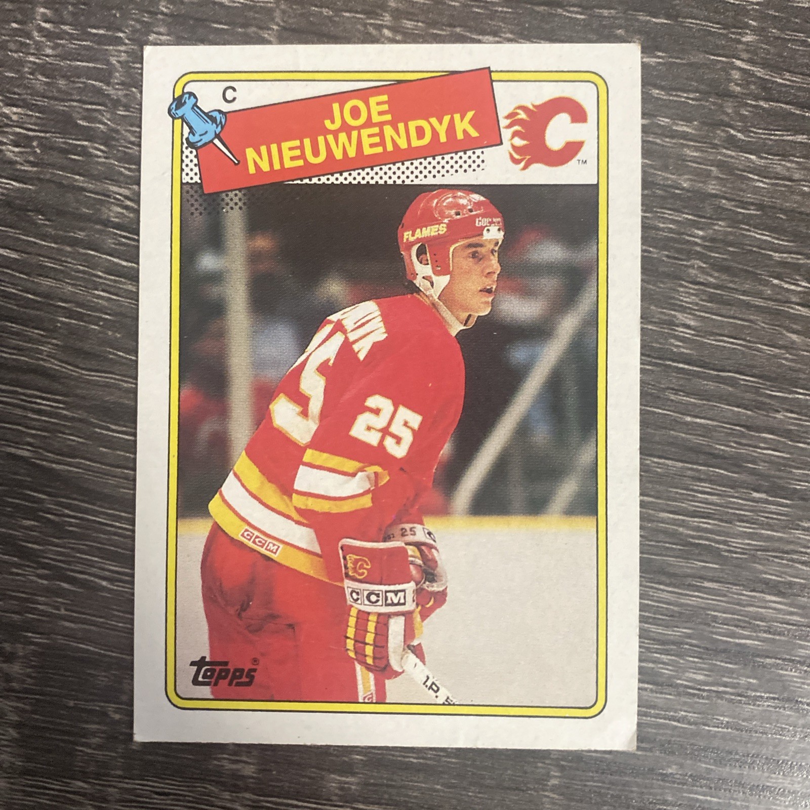 1988-89 O-Pee-Chee Joe Nieuwendyk #16 Rookie RC HOF