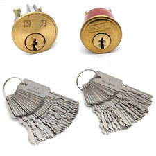 48 In 1 Locksmith Tools Lock Keys Set for Bull Head Lock for S Groove Lock USA