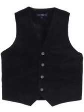 GIOBERTI TODDLER'S, KID'S BOY'S 4 BUTTON VELVET FORMAL SUIT VEST 100 POLYESTER
