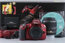 Appareil photo reflex numérique 18-55 VR Nikon D3100 rouge 14,2 mégapixels...