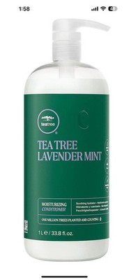 Tea Tree Lavender Mint Moisturizing Conditioner 33.8 fl oz Tea Tree, Lavender,  