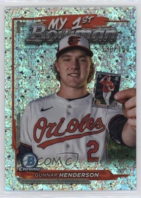 2024 Bowman Chrome My 1st Mini-Diamond Refractor 130/150 Gunnar Henderson 18j9