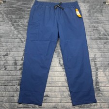 Carhartt Force Modern Fit Cargo Scrub Pants Unisex XL Regular Navy Blue MP5013-U