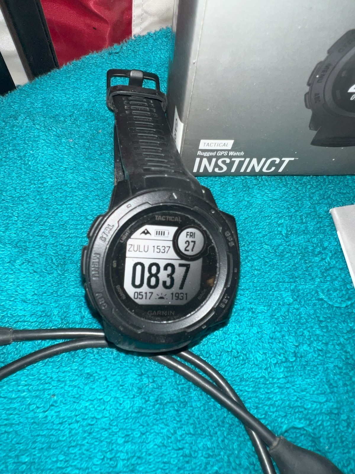 Garmin Tactix Delta Solar Military Smartwatch in Black