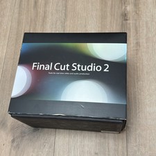 Apple Final Cut Studio 2 Video Editing Software Mac Complete Box Set W/ Manuals