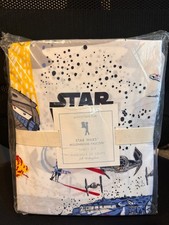Pottery Barn Kids Star Wars Millennium Falcon Full 4 pc. Sheet Set NEW w/tags