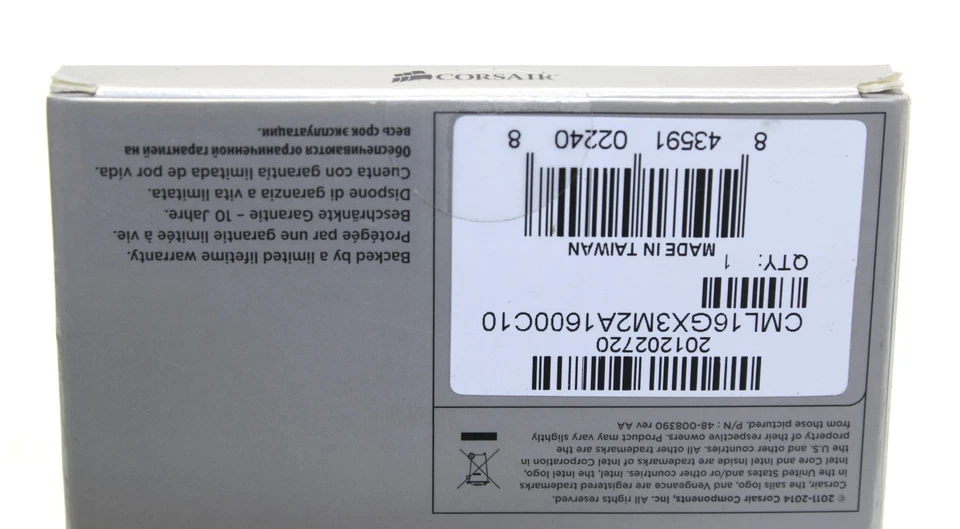 Corsair Vengeance LP 16GB (2x8GB) DDR3 1600MHz CML16GX3M2A1600C10 Desktop RAM - Image 4 of 4