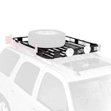 For Jeep Grand Cherokee 1993-2024 Surco S4560 Safari Roof Cargo Basket