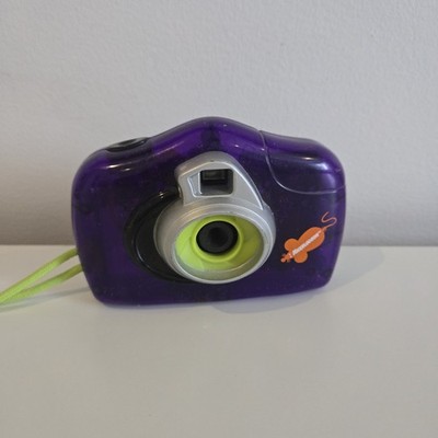 Vintage 1999 Slime Nickelodeon Nick Click Purple Digital Camera - NOT TESTED