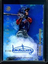 2021 Topps Inception Angel Martinez Blue Autograph /99 Guardians