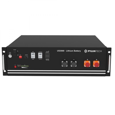 Pylontech US3000 LiFePO4 48V 3,5kWh Lithium Speichersystem Solar Energiespeicher