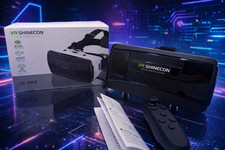 VR SHINECON VR Headset 3D Virtual Reality Glasses  Controller