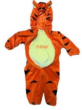 Disney Store Winnie Pooh Tigger plush Baby Halloween Costume Infant 6-12 Months