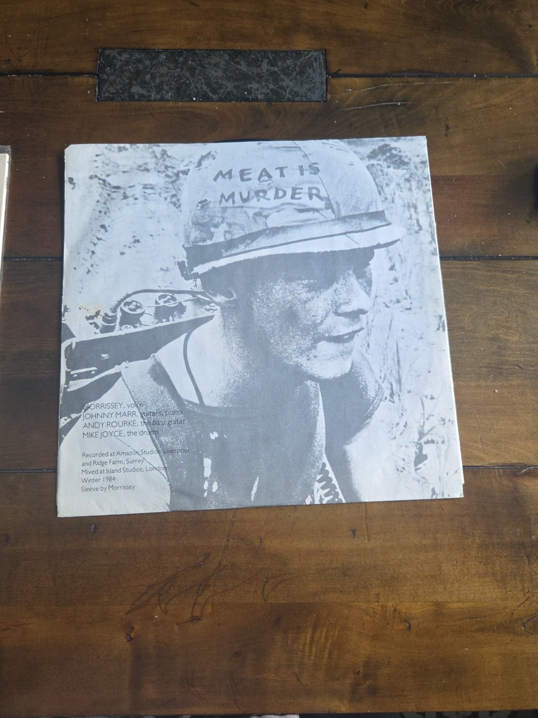 Up For Sale THE SMITHS Meat Is Murder LP 1985 US 1st Press  ROUGH TRADE image 5