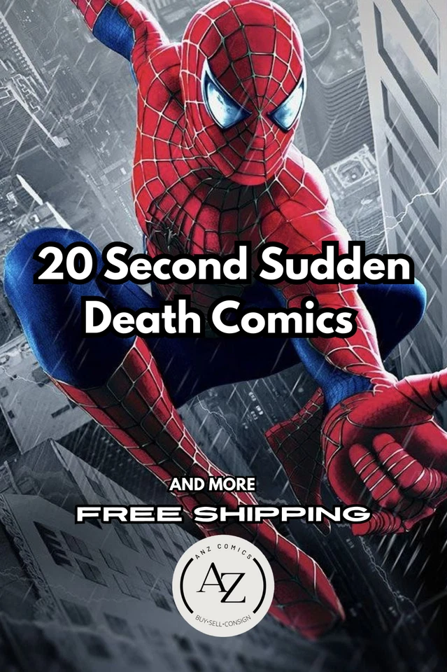 20 Second Sudden Death Comics FREE SHIPPING