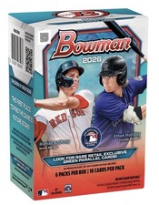 2026 BOWMAN BASEBALL VALUE BLASTER BOX (60 Cards) w/Chrome MLB Brand New QTY