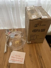 Z-Lite 490P14-OBR Chloe 1 Light 14” Wide Pendant Light - Olde Brass