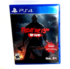 Friday the 13th: The Game PlayStation 4, ps4 Authentic Replacement Case Only
